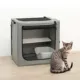 Product PetPals Portable Folding Travel Cat Condo Crate