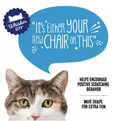 Product Whisker City® Wavy Cat Scratcher