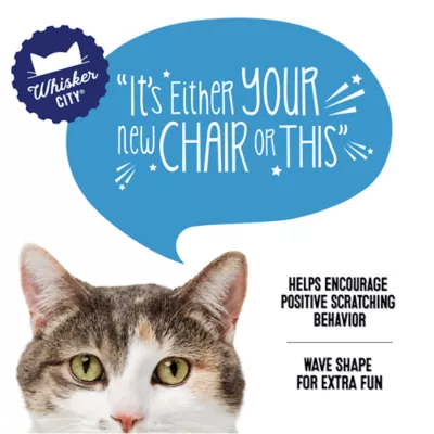Product Whisker City® Wavy Cat Scratcher