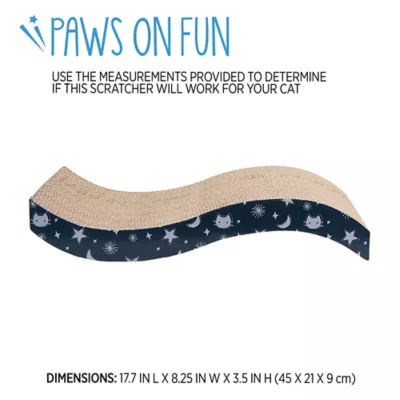 Product Whisker City® Wavy Cat Scratcher
