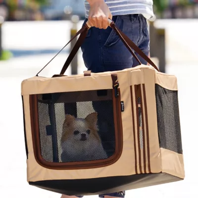 Product Richell® Foldable Travel 3-Way Pet Crate