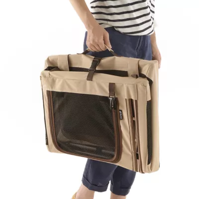 Product Richell® Foldable Travel 3-Way Pet Crate