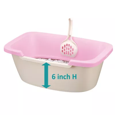 Product Richell PAW TRAX Adjustable 2-Level Litter Box
