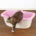 Richell PAW TRAX Adjustable 2-Level Litter Box image thumbnail 8