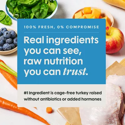 Product Instinct® FreshRaw Meals Adult Frozen Dog Food - Cage-Free Turkey