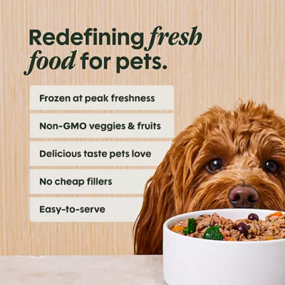 Product Instinct® FreshRaw Meals Adult Frozen Dog Food - Grass-Fed Beef