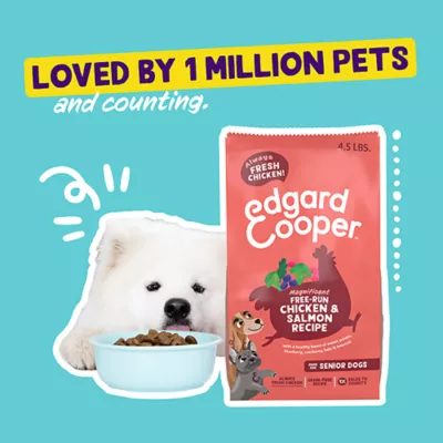 Product Edgard & Cooper Magnificent Free-Run Chicken & Norwegian Salmon Senior Dry Dog Food - Grain Free