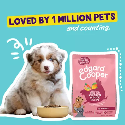 Product Edgard & Cooper Fabulous Free-Run Duck & Chicken Puppy Dry Dog Food - Grain Free