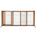 Richell® Freestanding Pet Gate w/Door image thumbnail 2