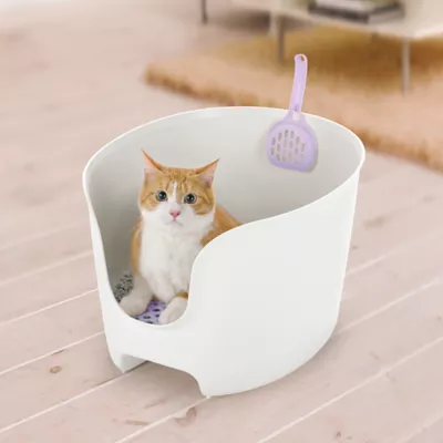 Product Richell® PAW TRAX High Wall Cat Litter Box