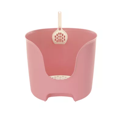 Richell® PAW TRAX High Wall Cat Litter Box - Image 2