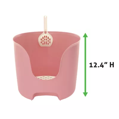 Richell® PAW TRAX High Wall Cat Litter Box - Image 3