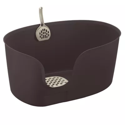 Product Richell® PAW TRAX High Wall Cat Litter Box