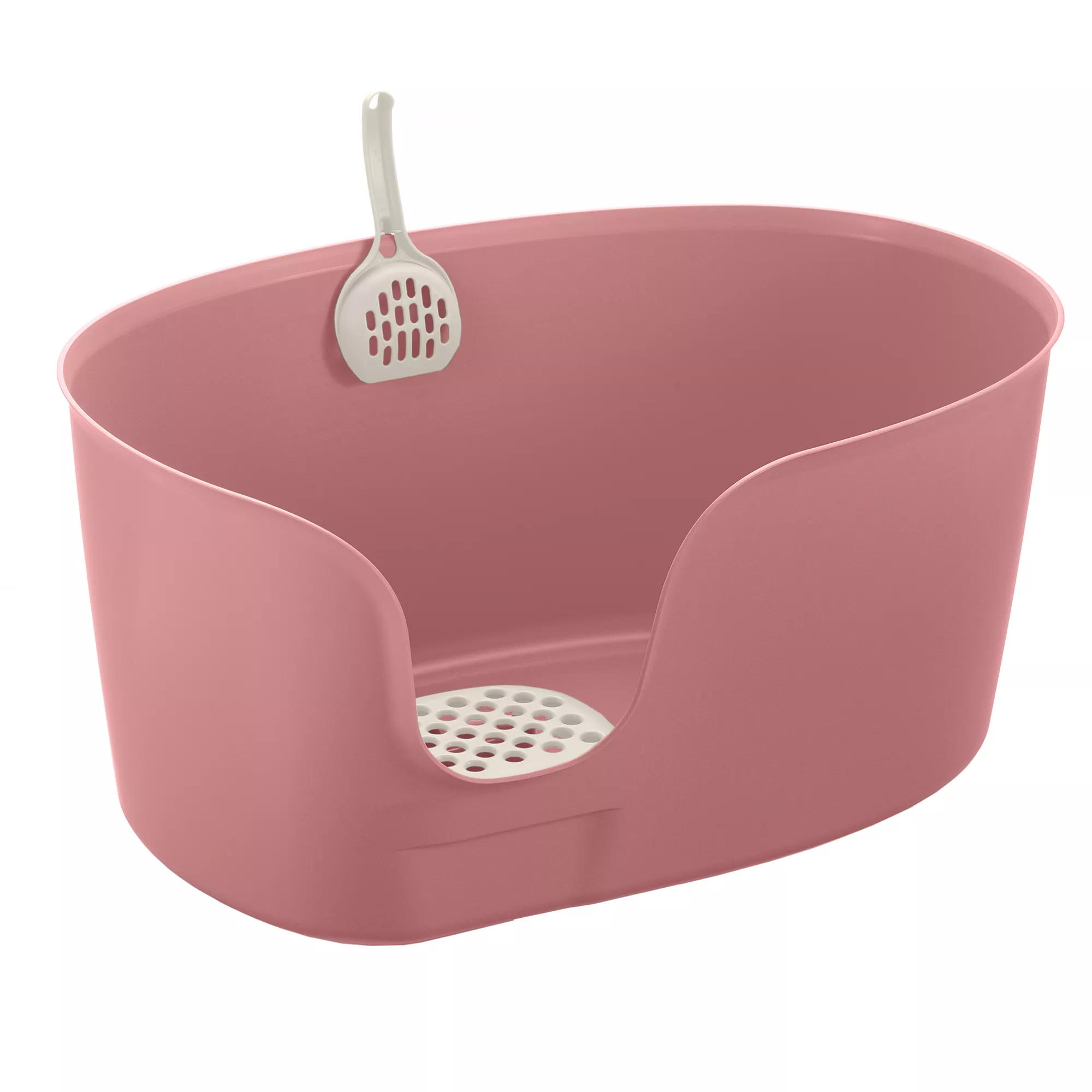 Richell® PAW TRAX High Wall Cat Litter Box
