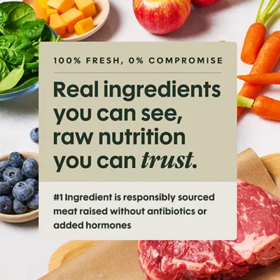 Product Instinct® FreshRaw Meals Sampler Variety Pack Adult Frozen Dog Food - 8 oz Pouches, 6 Count