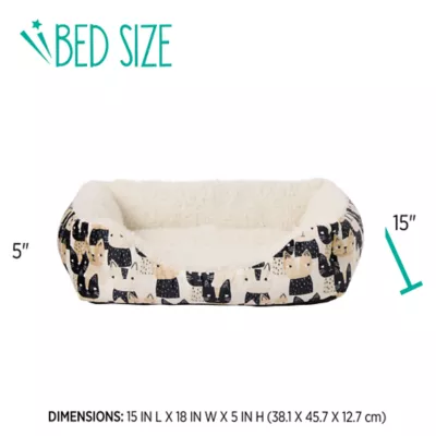Product Whisker City® Cat Face Cuddler Bed