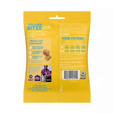 Product Edgard & Cooper Small Bites All Life Stages Dog Treats - Grain Free, Turkey