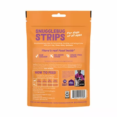 Product Edgard & Cooper Meaty Strips All Life Stages Dog Treats - Grain Free, Chicken