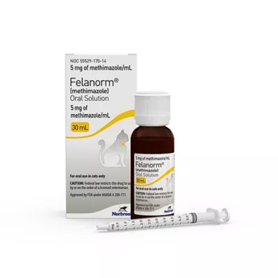 Product Felanorm (methimazole) Oral Solution for Cats - 5 mg/ml