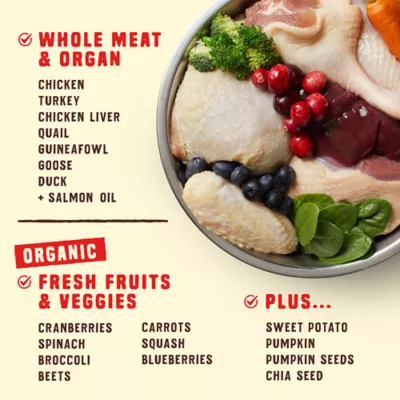 Product Stella & Chewy's Wild Red Raw Coated All Life Stages Dry Dog Food - Grain & Legume Free, Prairie