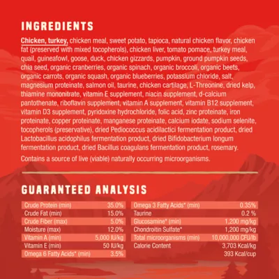 Product Stella & Chewy's Wild Red Raw Coated All Life Stages Dry Dog Food - Grain & Legume Free, Prairie