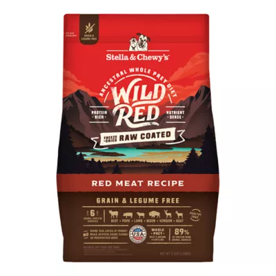 Product Stella & Chewy's Wild Red Raw Coated All Life Stages Dry Dog Food - Grain & Legume Free, Red Meat