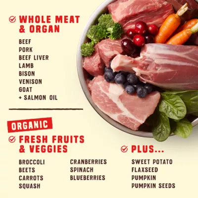 Product Stella & Chewy's Wild Red Raw Coated All Life Stages Dry Dog Food - Grain & Legume Free, Red Meat