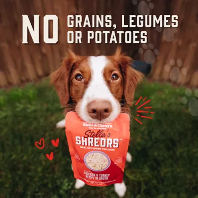 Product Stella & Chewy's Stella's Shredrs Adult Dog Wet Food or Topper - Chicken & Chicken Liver