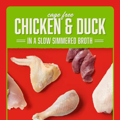 Product Stella & Chewy's Stella's Shredrs Adult Dog Wet Food or Topper - Chicken & Duck