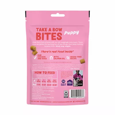 Product Edgard & Cooper Small Bites Puppy Dog Treats - Grain Free, Duck & Chicken
