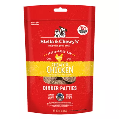 Product Stella & Chewy's Freeze-Dried Raw Dinner Patties All Life Stages Dry Dog Food - Chewy's Chicken