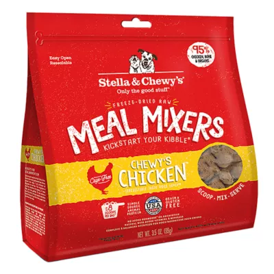 Product Stella & Chewy's Freeze-Dried Raw Meal Mixers All Life Stages Dog Food Topper - Chewy's Chicken