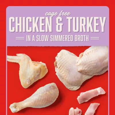 Product Stella & Chewy's Stella's Shredrs Adult Dog Wet Food or Topper - Chicken & Turkey
