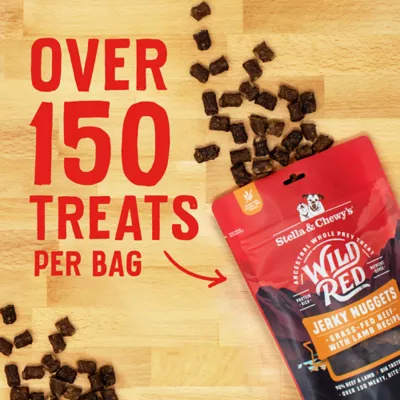 Product Stella and Chewy's Wild Red Jerky Nuggets Dog Treats 6 OZ
