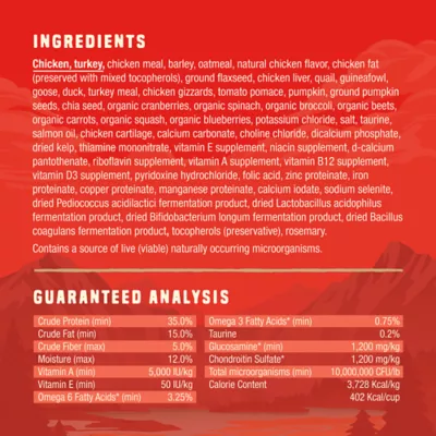 Product Stella & Chewy's Wild Red Raw Coated All Life Stages Dry Dog Food - Prairie Recipe