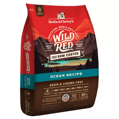Product Stella & Chewy's Wild Red Raw Coated All Life Stages Dry Dog Food - Grain & Legume Free, Ocean