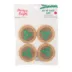 Merry and Bright Peanut Butter and Carob Cups Dog Treats 4 Count 5.6 OZ image thumbnail 2