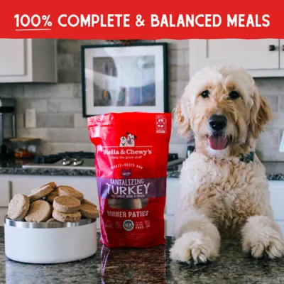 Product Stella & Chewy's Freeze-Dried Raw Dinner Patties All Life Stages Dry Dog Food - Tantalizing Turkey