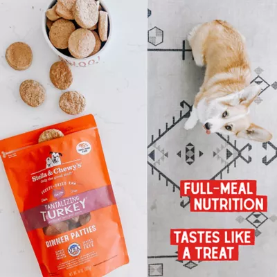 Product Stella & Chewy's Freeze-Dried Raw Dinner Patties All Life Stages Dry Dog Food - Tantalizing Turkey