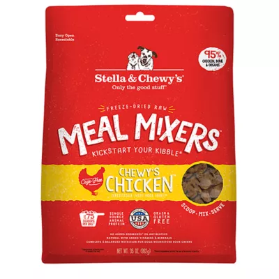 Product Stella & Chewy's Freeze-Dried Raw Meal Mixers All Life Stages Dog Food Topper - Chewy's Chicken