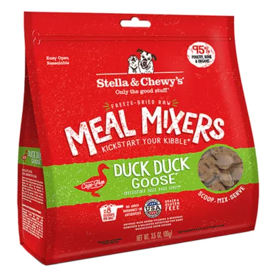 Product Stella & Chewy's Freeze-Dried Raw Meal Mixers All Life Stages Dog Food Topper - Duck
