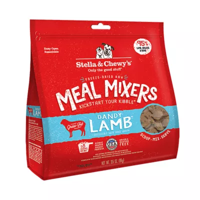 Product Stella & Chewy's Freeze-Dried Raw Meal Mixers All Life Stages Dog Food Topper - Dandy Lamb