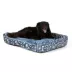 Top Paw® Bone and Paw Print Cuddler Dog Bed image thumbnail 1