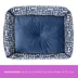 Top Paw® Bone and Paw Print Cuddler Dog Bed image thumbnail 2