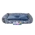Top Paw® Bone and Paw Print Cuddler Dog Bed image thumbnail 6