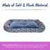 Top Paw® Bone and Paw Print Cuddler Dog Bed image thumbnail 4