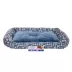 Top Paw® Bone and Paw Print Cuddler Dog Bed image thumbnail 6
