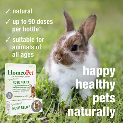 Product HomeoPet Small Pet Nose Relief