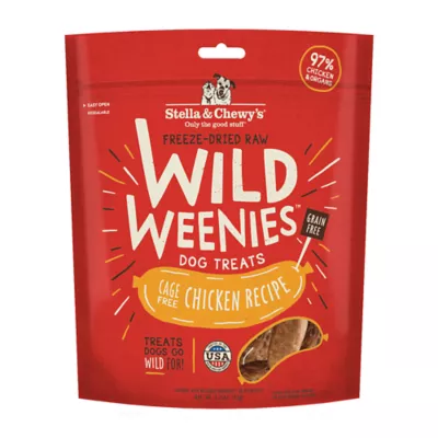 Product Stella and Chewy's Freeze Dried Wild Weenies Dog Treats 3.25 OZ