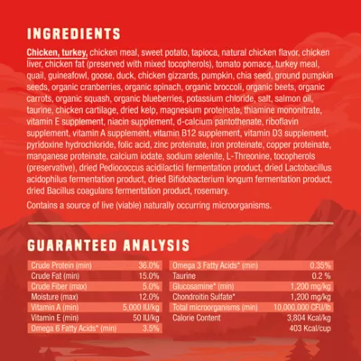 Product Stella & Chewy's Wild Red Raw Blend All Life Stages Dry Dog Food - Grain & Legume Free, Prairie